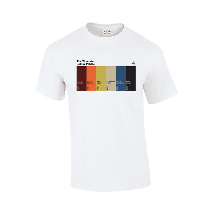 The Worcester Colour Palette T-Shirt