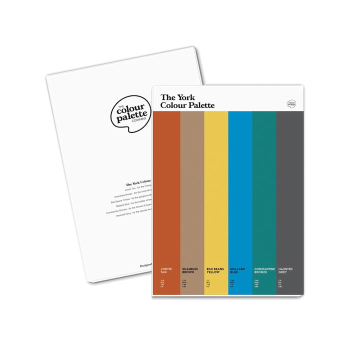 The York Colour Palette A5 Notepad