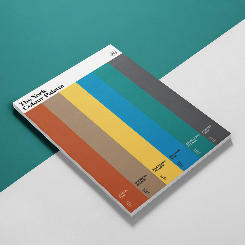 The York Colour Palette A5 Notepad