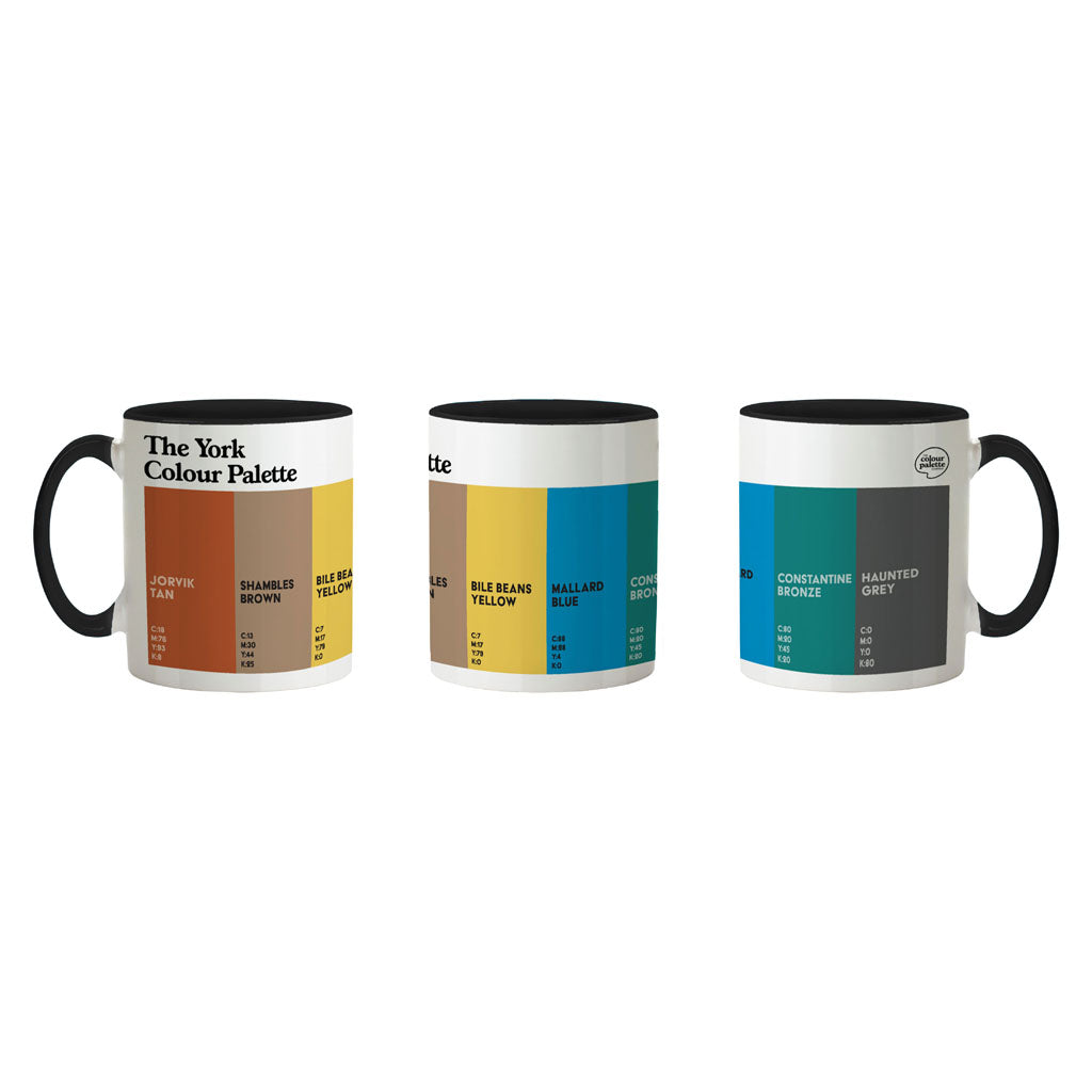 The York Colour Palette Porcelain Mug