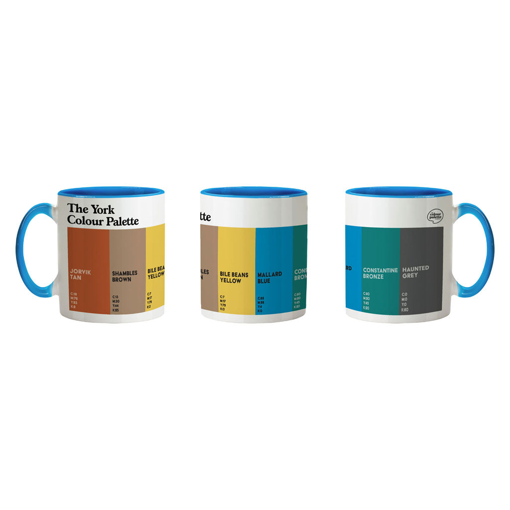 The York Colour Palette Porcelain Mug
