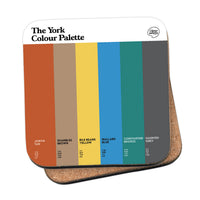 York Colour Palette Coaster Gift