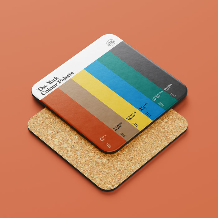 York Colour Palette Coaster gift