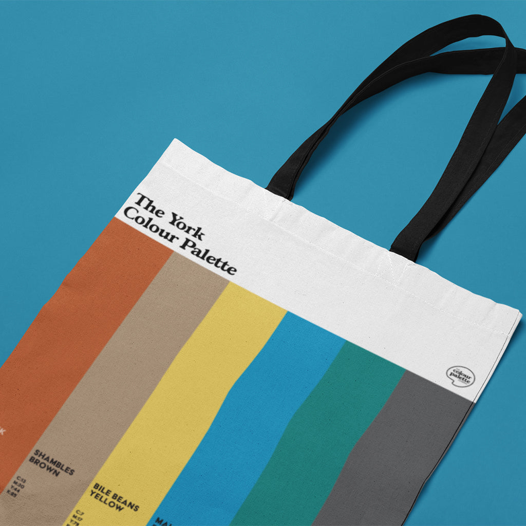 The York Colour Palette Tote Bag