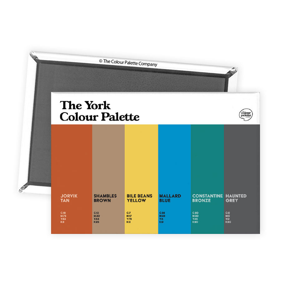 York Fridge Magnet