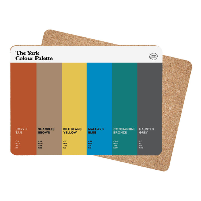 The York Colour Palette Placemat