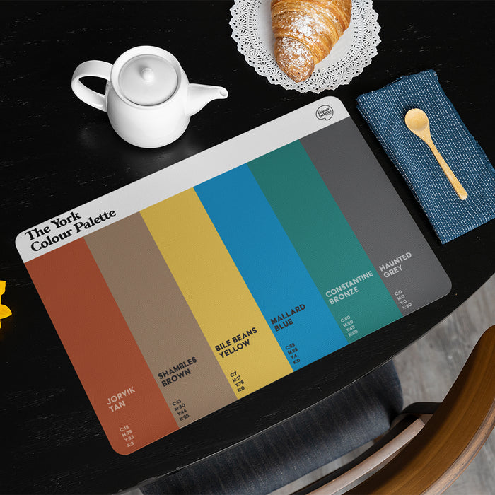 The York Colour Palette Placemat
