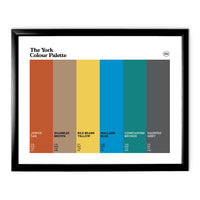 York Art Print - Black Frame