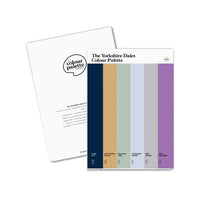 The Yorkshire Dales Colour Palette A5 Notepad