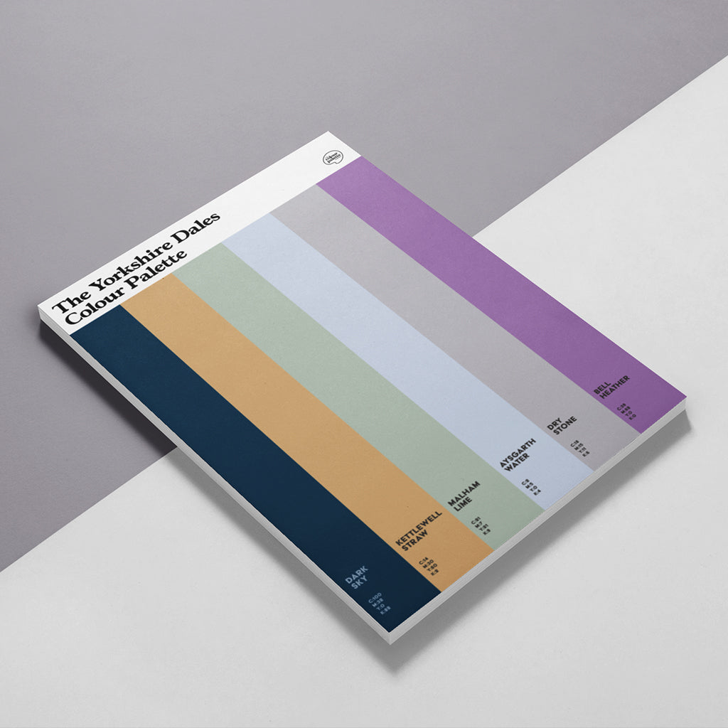 The Yorkshire Dales Colour Palette A5 Notepad