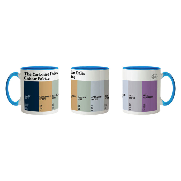 The Yorkshire Dales Colour Palette Porcelain Mug