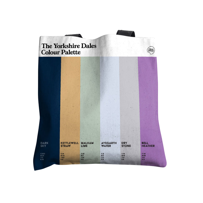The Yorkshire Dales Colour Palette Tote Bag