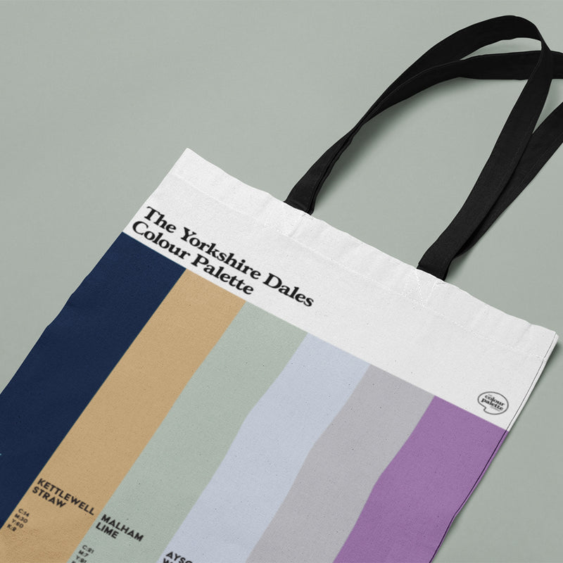 The Yorkshire Dales Colour Palette Tote Bag