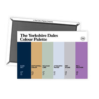 The Yorkshire Dales Colour Palette Fridge Magnet