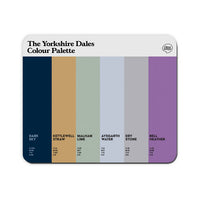 The Yorkshire Dales Colour Palette Mouse Mat