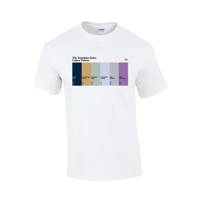 The Yorkshire Dales Colour Palette T-Shirt