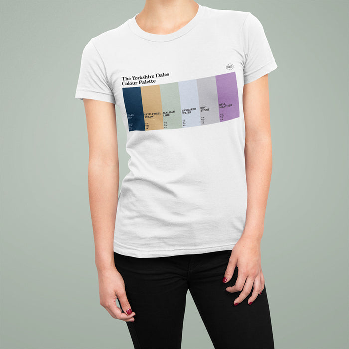 The Yorkshire Dales Colour Palette T-Shirt