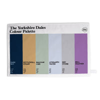 The Yorkshire Dales Colour Palette Tea Towel