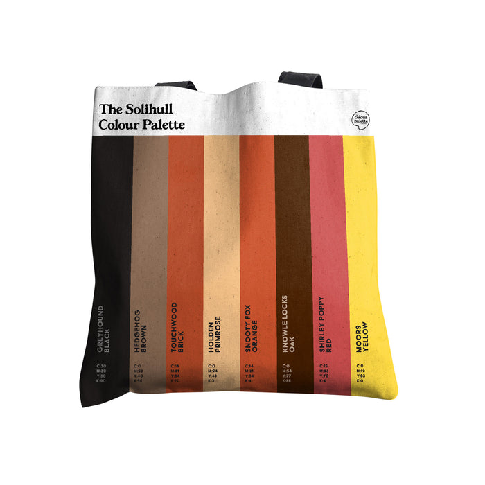The Solihull Colour Palette Tote Bag