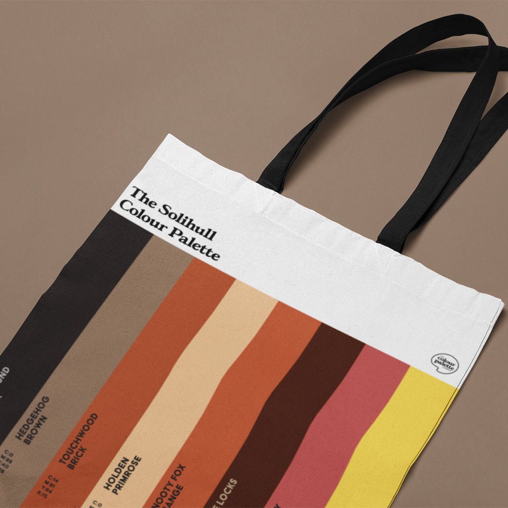 The Solihull Colour Palette Tote Bag