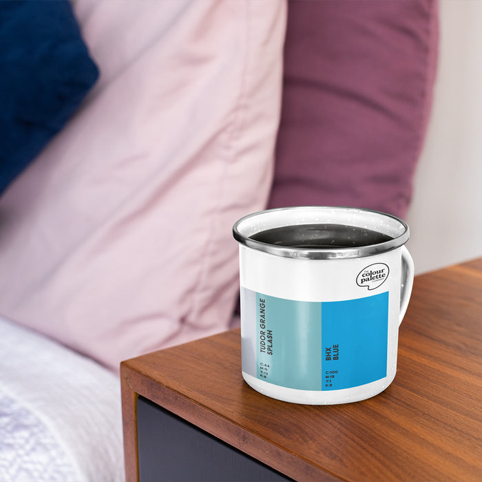 The Solihull Colour Palette Enamel Mug