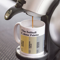 The Solihull Colour Palette Porcelain Mug