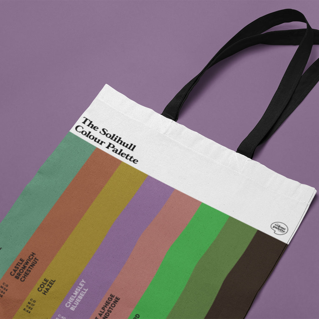 The Solihull Colour Palette Tote Bag