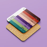 The Solihull Colour Palette Coaster
