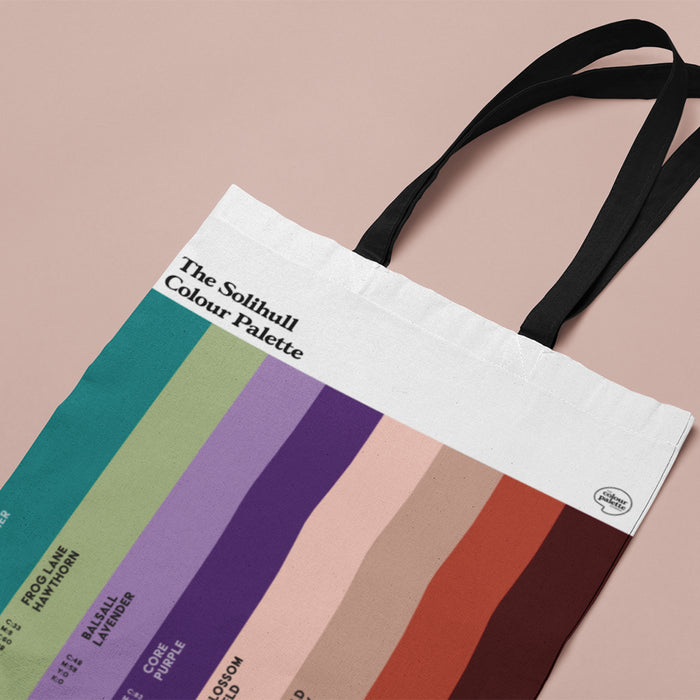 The Solihull Colour Palette Tote Bag