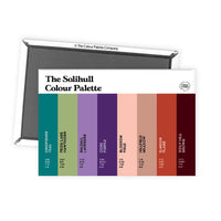 The Solihull Colour Palette Fridge Magnet
