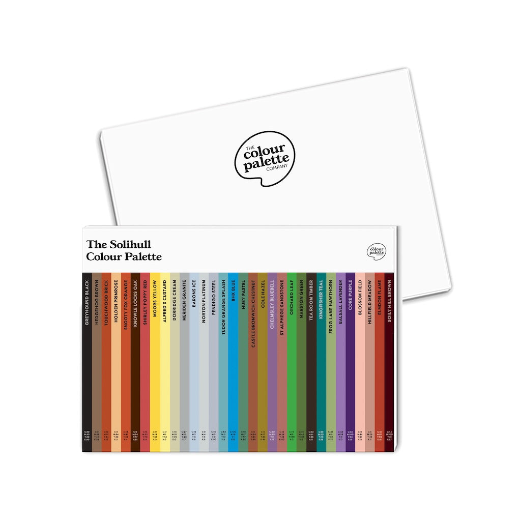 The Solihull Colour Palette A5 Notepad
