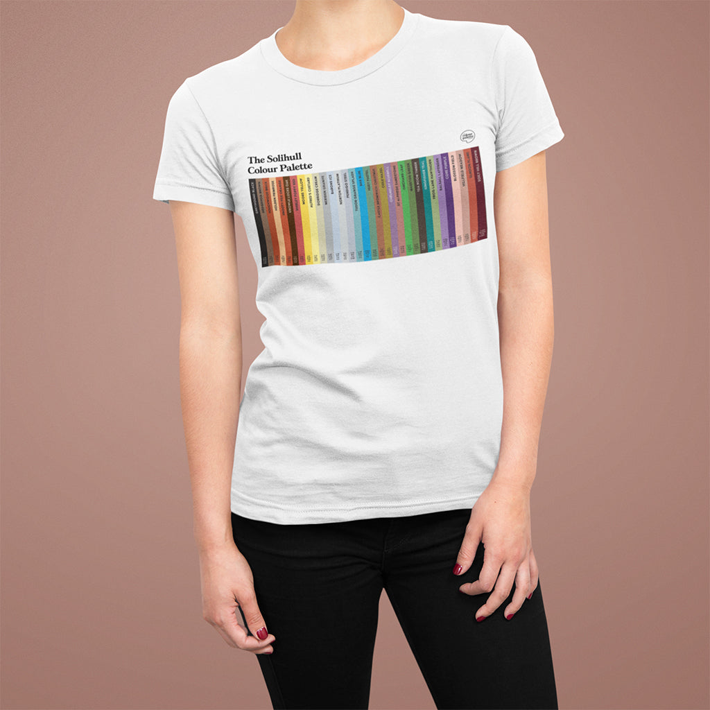 The Solihull Colour Palette T-Shirt