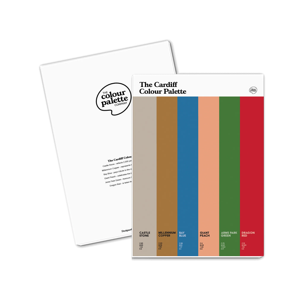 The Cardiff Colour Palette A5 Notepad