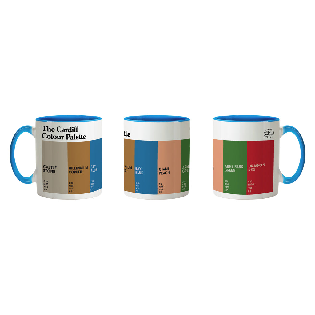 Cardiff Colour Palette Mug