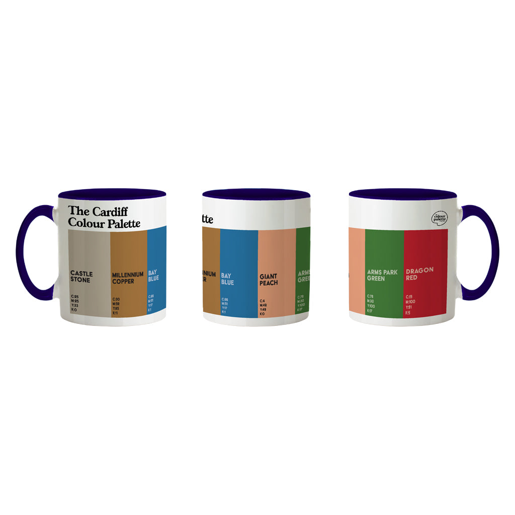 Cardiff Colour Palette Mug