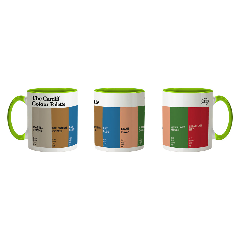 Cardiff Colour Palette Mug