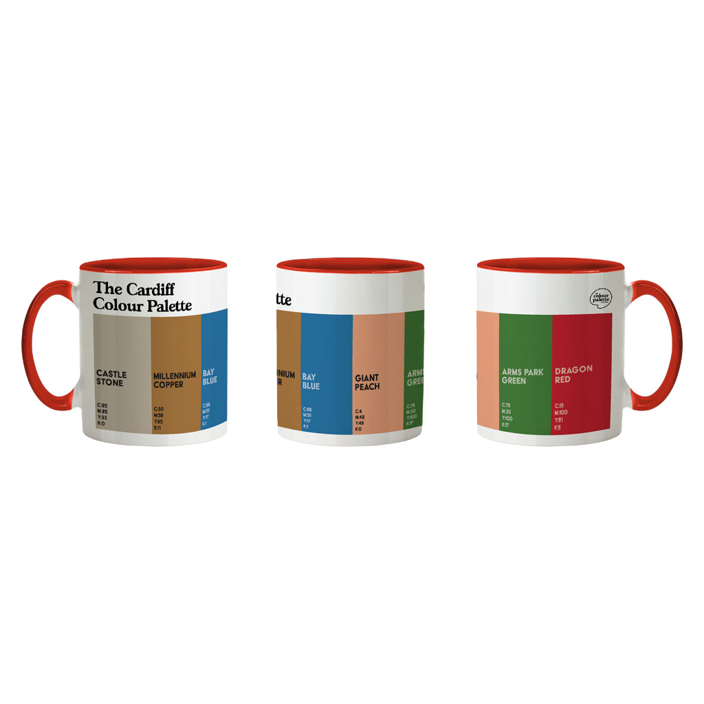 Cardiff Colour Palette Mug