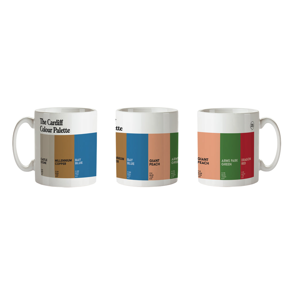 Cardiff Colour Palette Mug