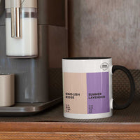 Gardeners mug featuring the colours of gardening