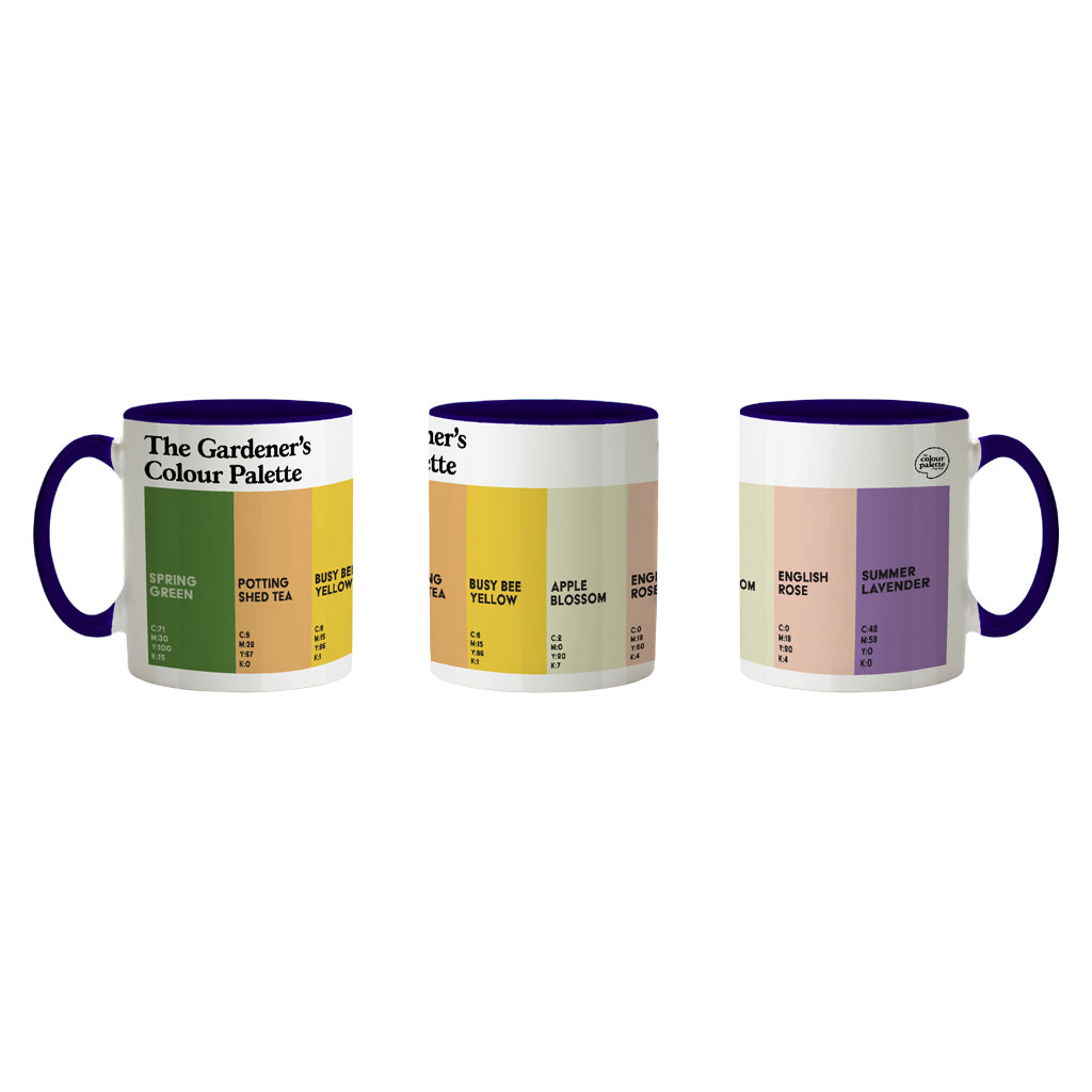 The Gardener’s Colour Palette Porcelain Mug