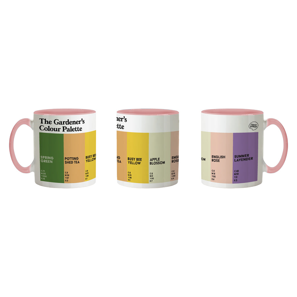 The Gardener’s Colour Palette Porcelain Mug
