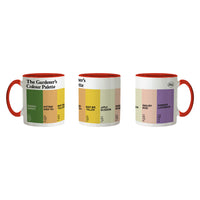 The Gardener’s Colour Palette Porcelain Mug