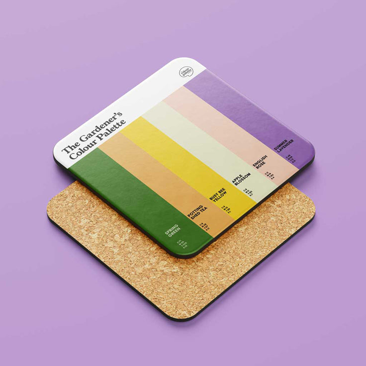 The Gardener’s Colour Palette Coaster