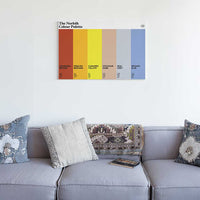 The Norfolk Colour Palette Canvas