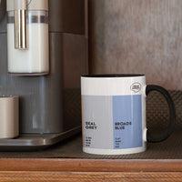Norfolk mug featuring the colours of Norfolk
