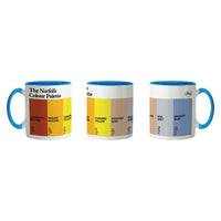 The Norfolk Colour Palette Porcelain Mug
