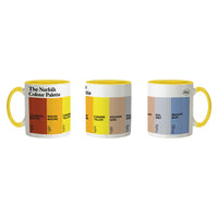 The Norfolk Colour Palette Porcelain Mug