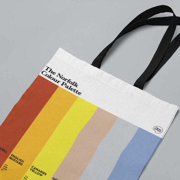The Norfolk Colour Palette Tote Bag