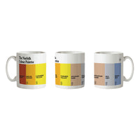 The Norfolk Colour Palette Porcelain Mug