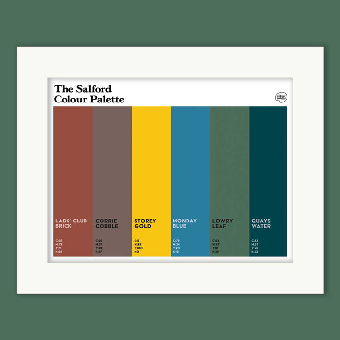 Salford Mounted Art Print